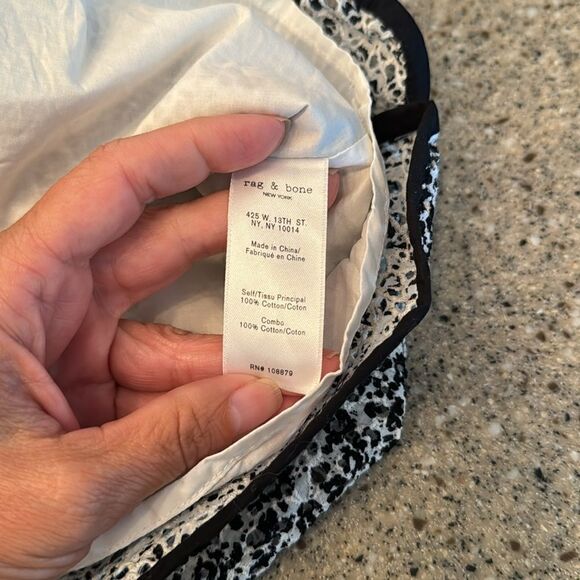 RAG & BONE Flavia Eyelet Off Shoulder Top - Picture 4 of 14